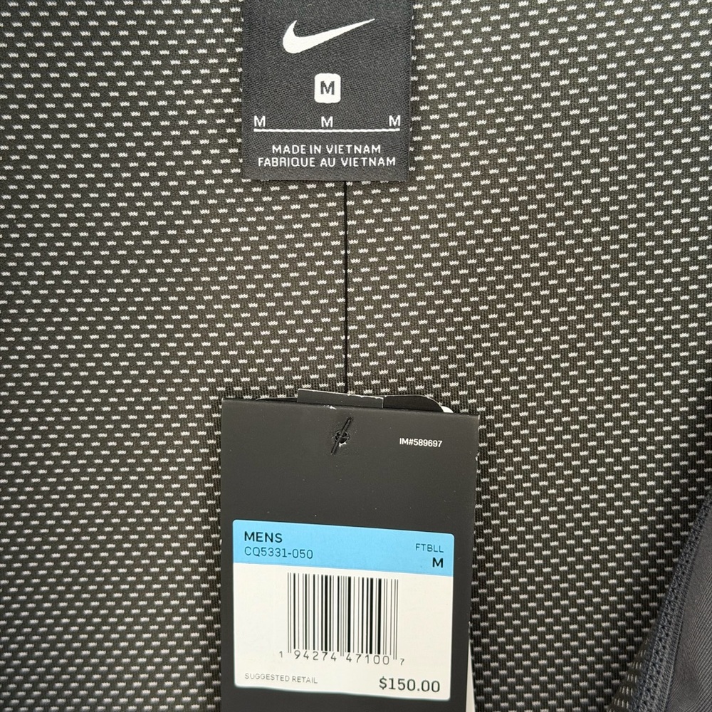 Nike Gray Hooded Jacket with Red Accents - Picture 6 of 7